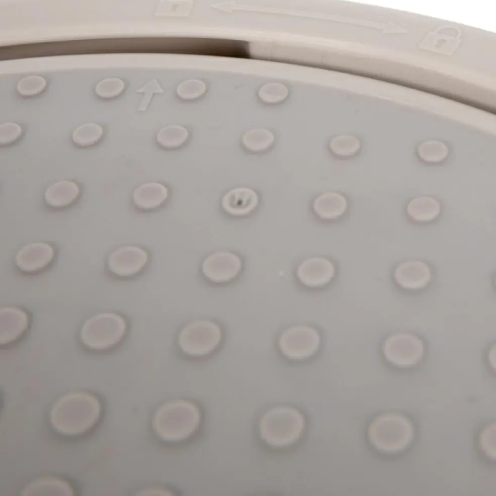 Double marche pied gris