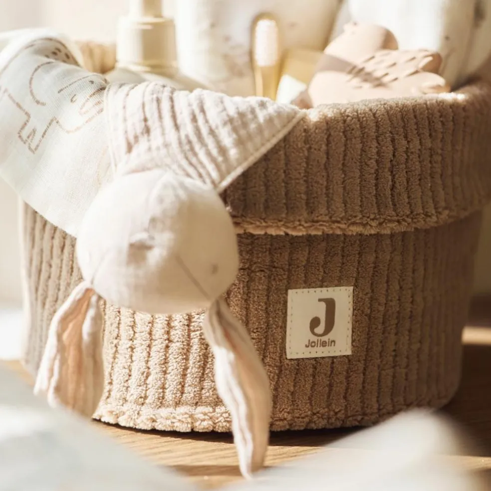 Doudou attache sucette Bunny Ears Nougat