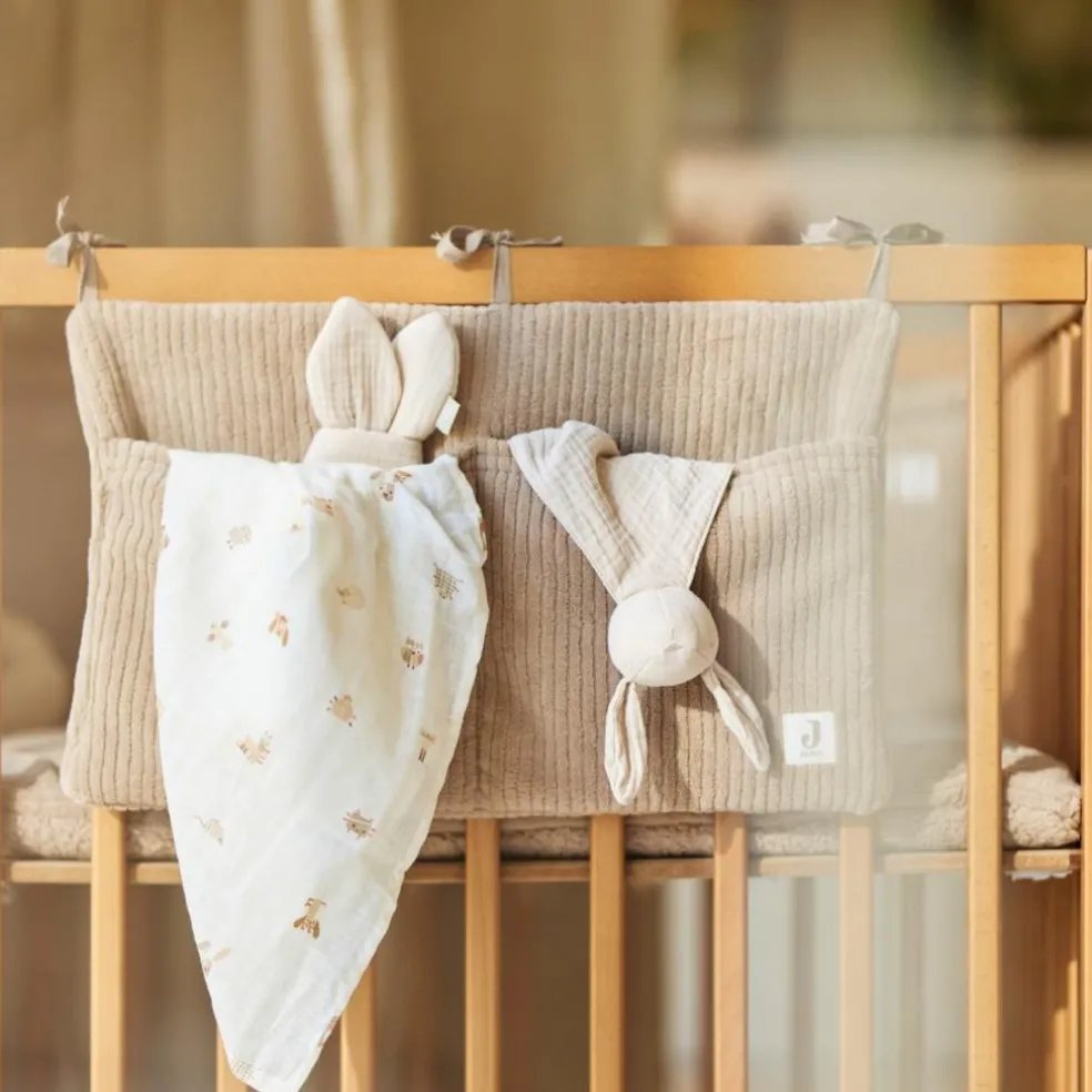 Doudou attache sucette Bunny Ears Nougat