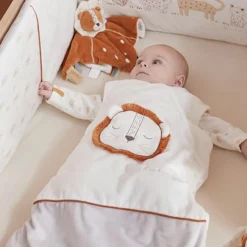 Doudou attache sucette en veloudoux Babou