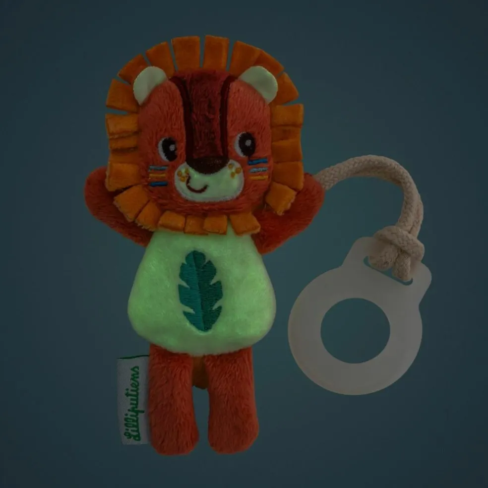 Doudou attache sucette Jack Mini ami de la nuit