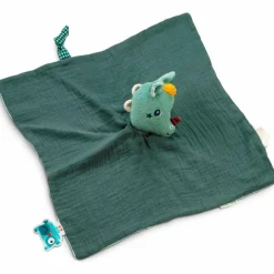 Doudou attache sucette plat éco Joe (32 cm)