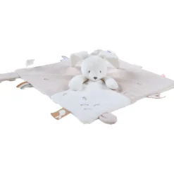Doudou attache sucette Snow Bali, Moka & Snow