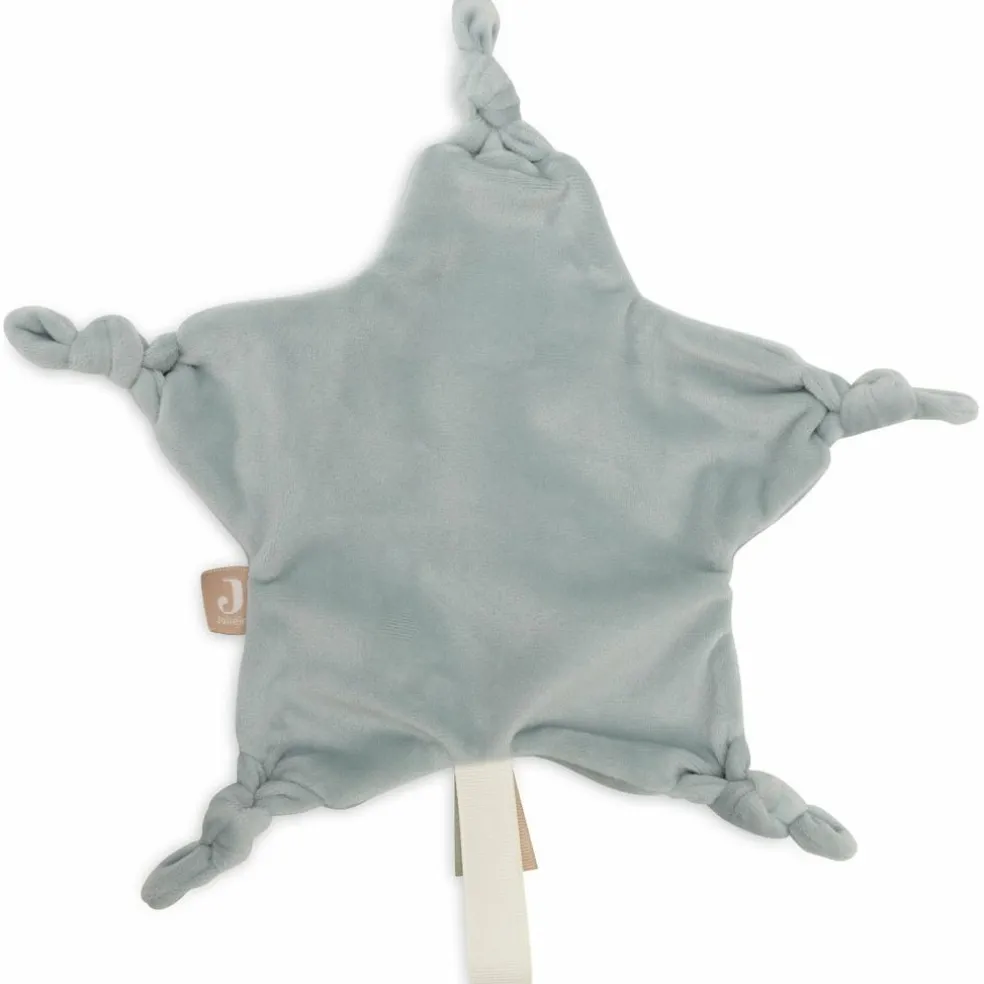 Doudou attache sucette Star Sea Green