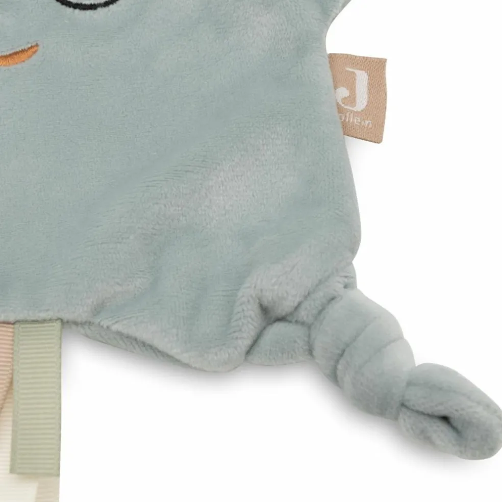Doudou attache sucette Star Sea Green