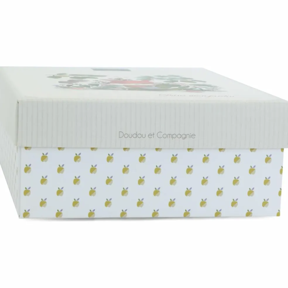 Doudou attache-sucette Romarin Le Renard (19 cm)