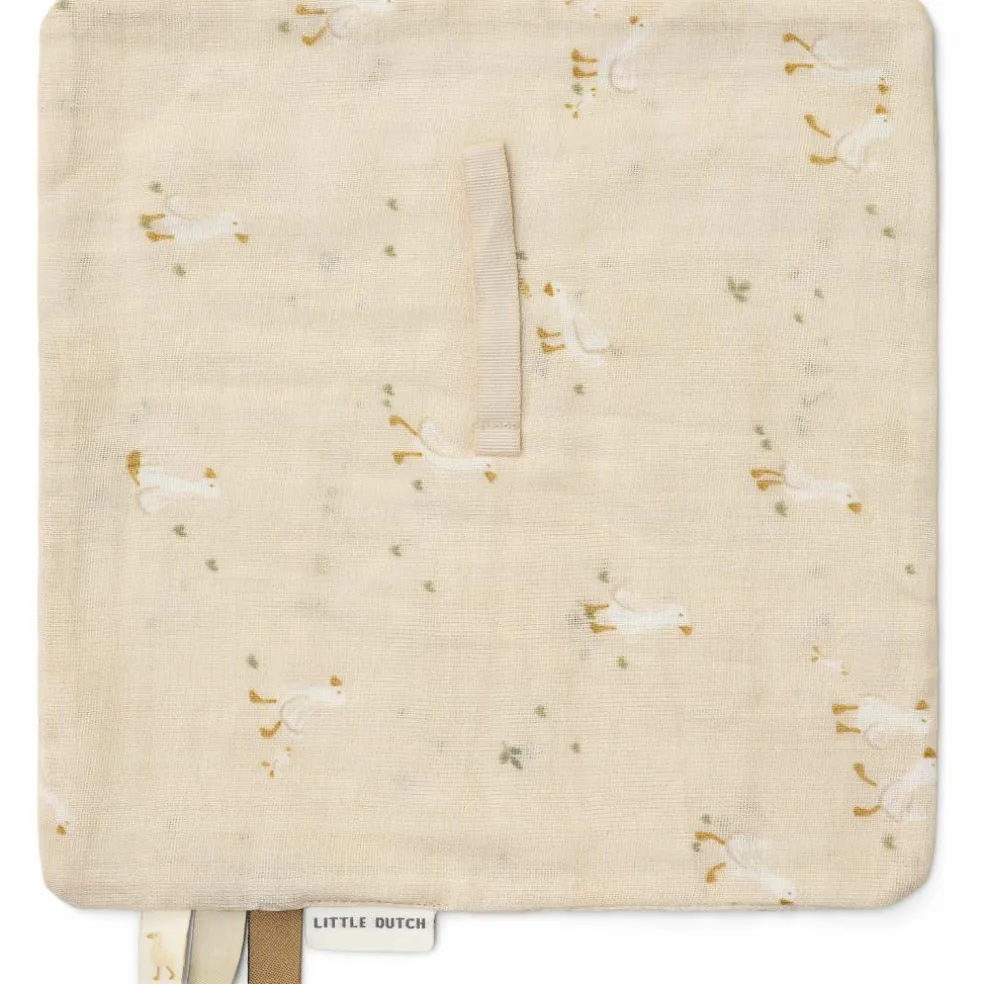 Doudou attache-tétine Little Goose