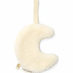 Doudou attache-tétine Lune Pure Soft White