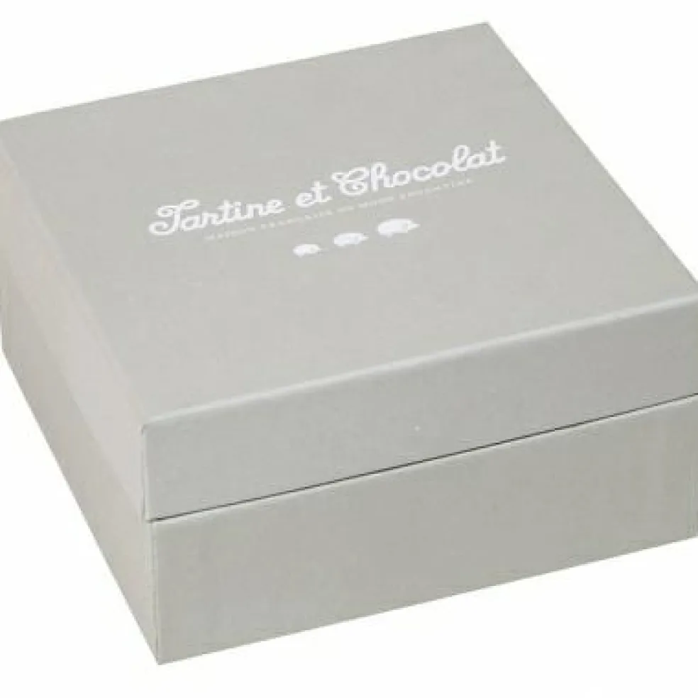 Doudou Augustin le lapin ciel (24 cm)