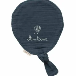 Doudou ballon Bleu pétrole (personnalisable)