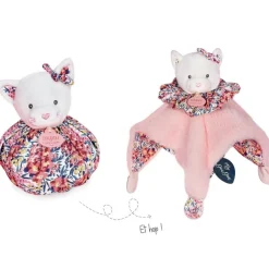 Doudou boule 3 en 1 Chat Les petits futés