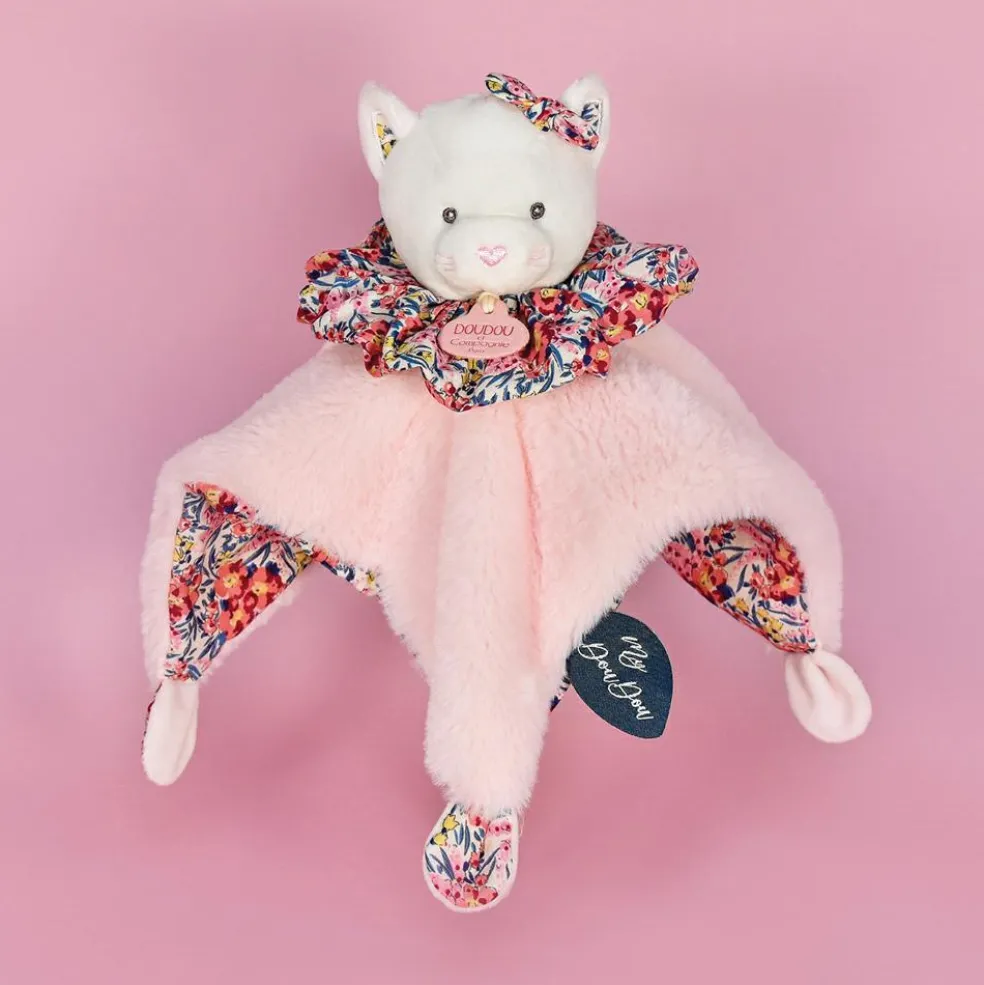 Doudou boule 3 en 1 Chat Les petits futés