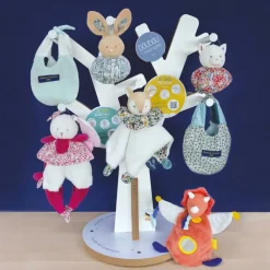 Doudou boule 3 en 1 Faon Les petits futés