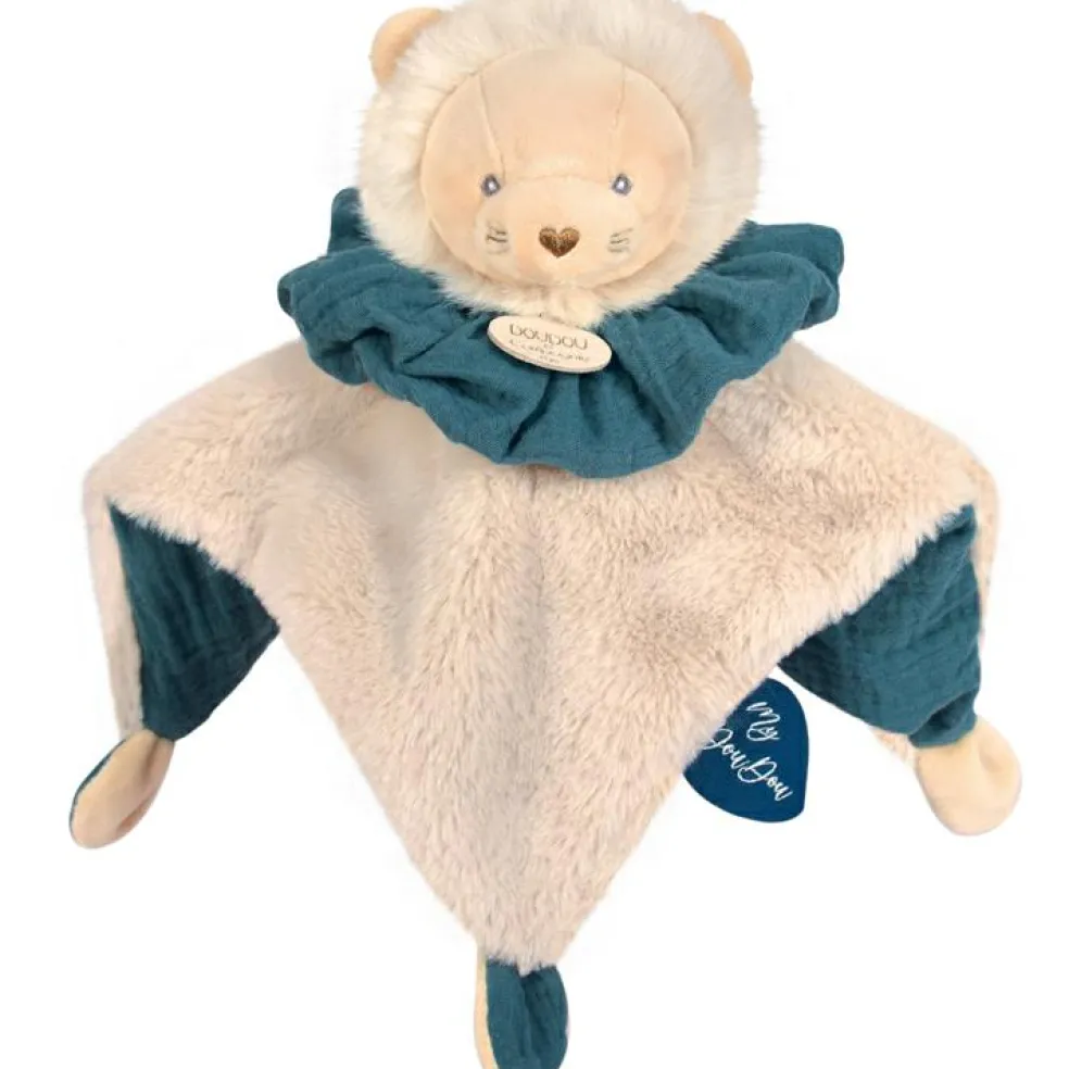 Doudou boule 3 en 1 Lion Les petits futés