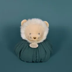 Doudou boule 3 en 1 Lion Les petits futés