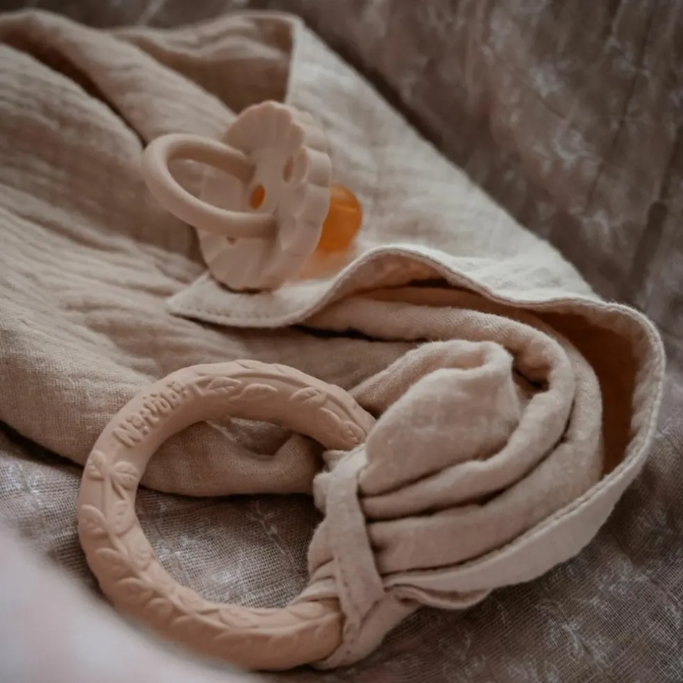 Doudou de dentition Leaf Cream