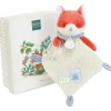 Doudou hochet Romarin Le Renard Dans Mon Jardin (21 cm)