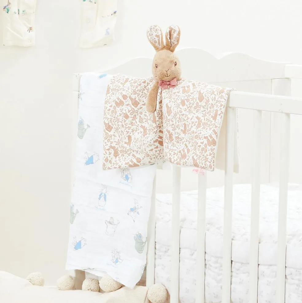 Doudou lange Flopsy Pierre Lapin collection signature