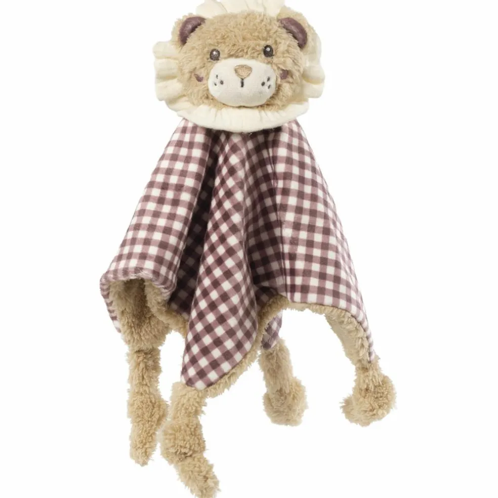 Doudou Lion Gala Cerise (25 cm)