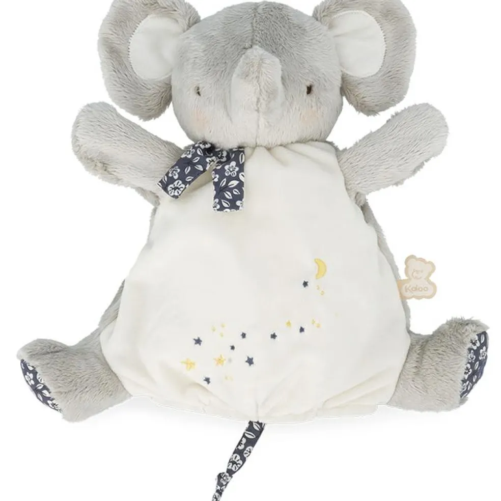 Doudou marionnette éléphant (24 cm)