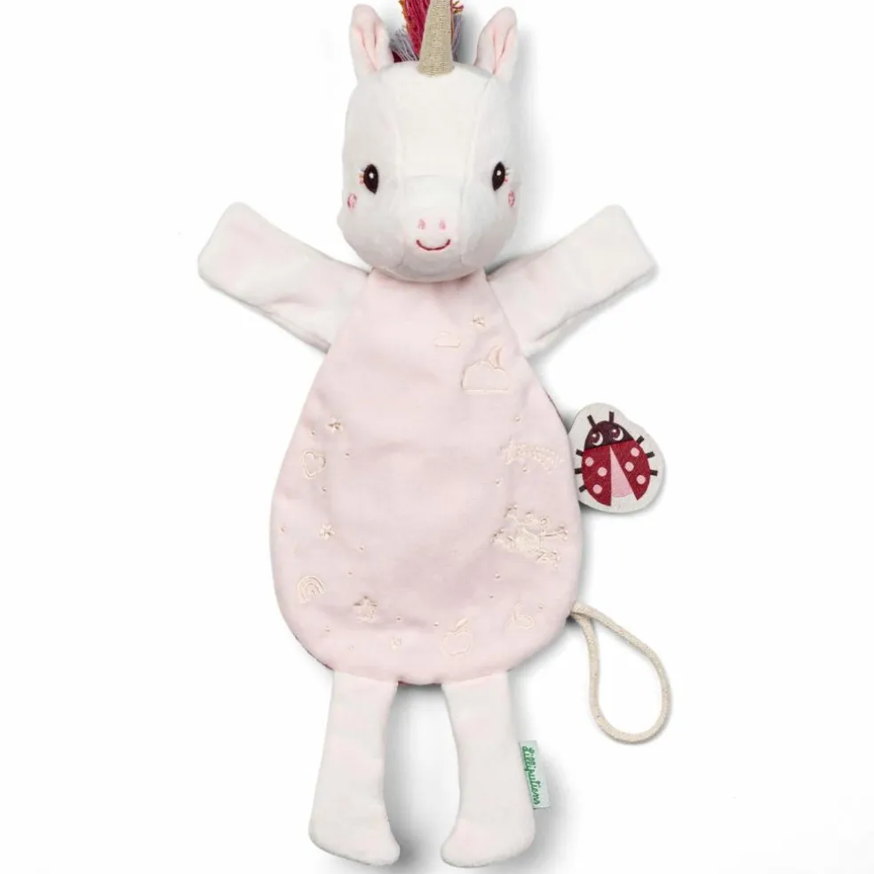 Doudou marionnette phosphorescent Lena