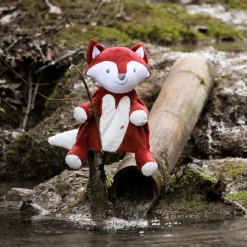 Doudou marionnette Renard