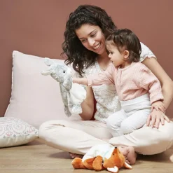 Doudou marionnette renard Paprika Les amis