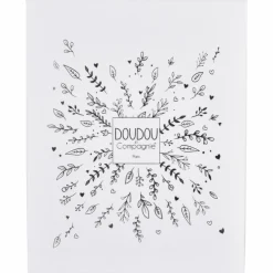 Doudou Ours Cape Blanc (25 cm)