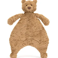 Doudou plat Bartholomew l'ours (28 cm)