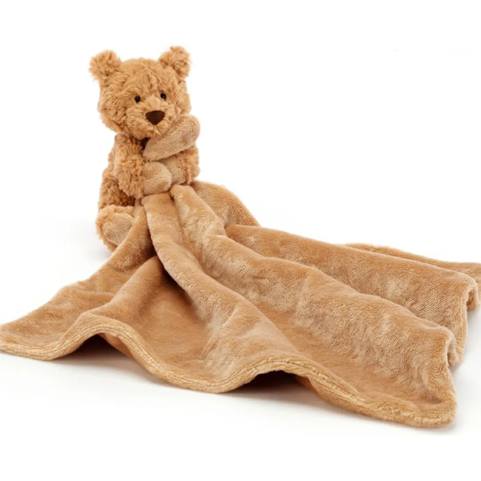 Doudou plat Bartholomew l'ours (34 cm)