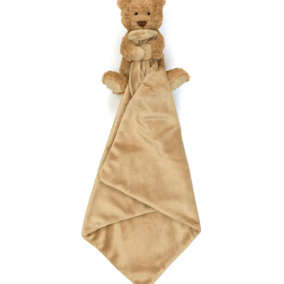 Doudou plat Bartholomew l'ours (34 cm)