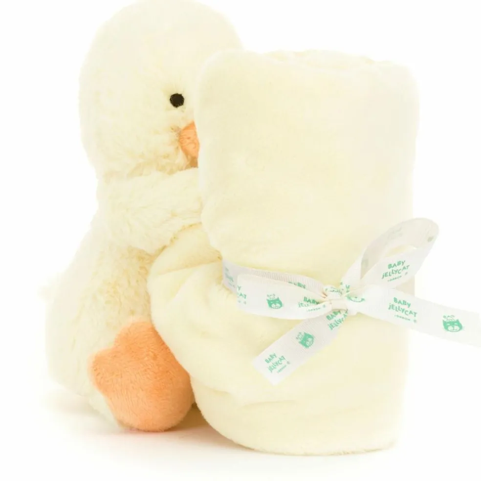 Doudou plat Bashful Canard