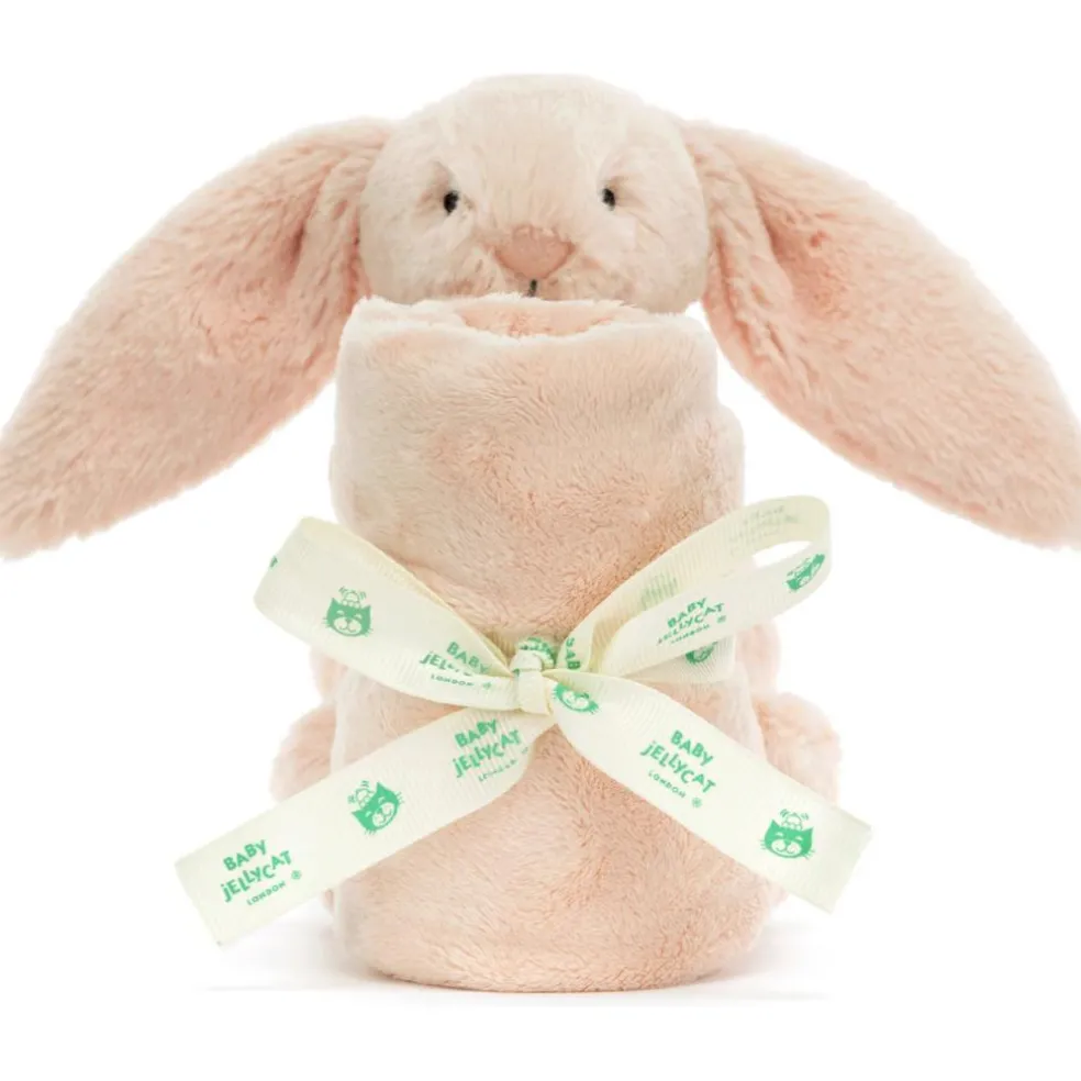 Doudou plat Bashful Lapin Blush (34 cm)