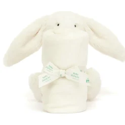 Doudou plat Bashful Lapin Cream (34 cm)