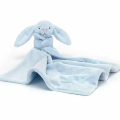 Doudou plat Bashful Lapin Bleu