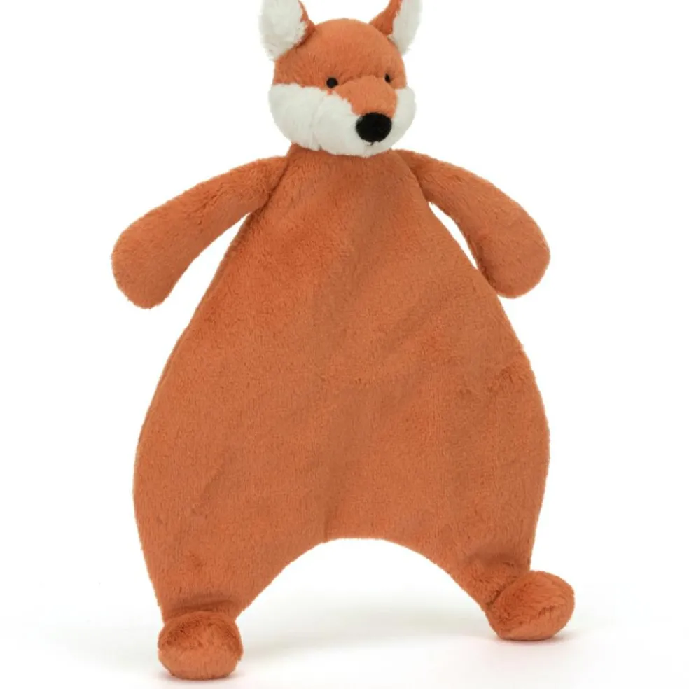 Doudou plat Bashful Renard (20 cm)