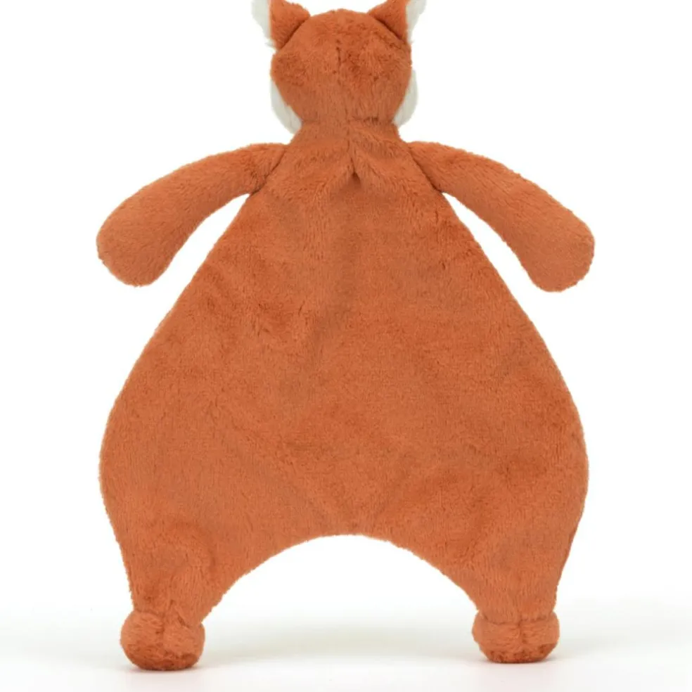 Doudou plat Bashful Renard (20 cm)
