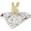 Doudou plat Lapin Garden