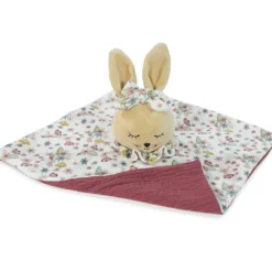 Doudou plat Lapin Garden
