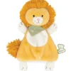Doudou plat Lion nougat