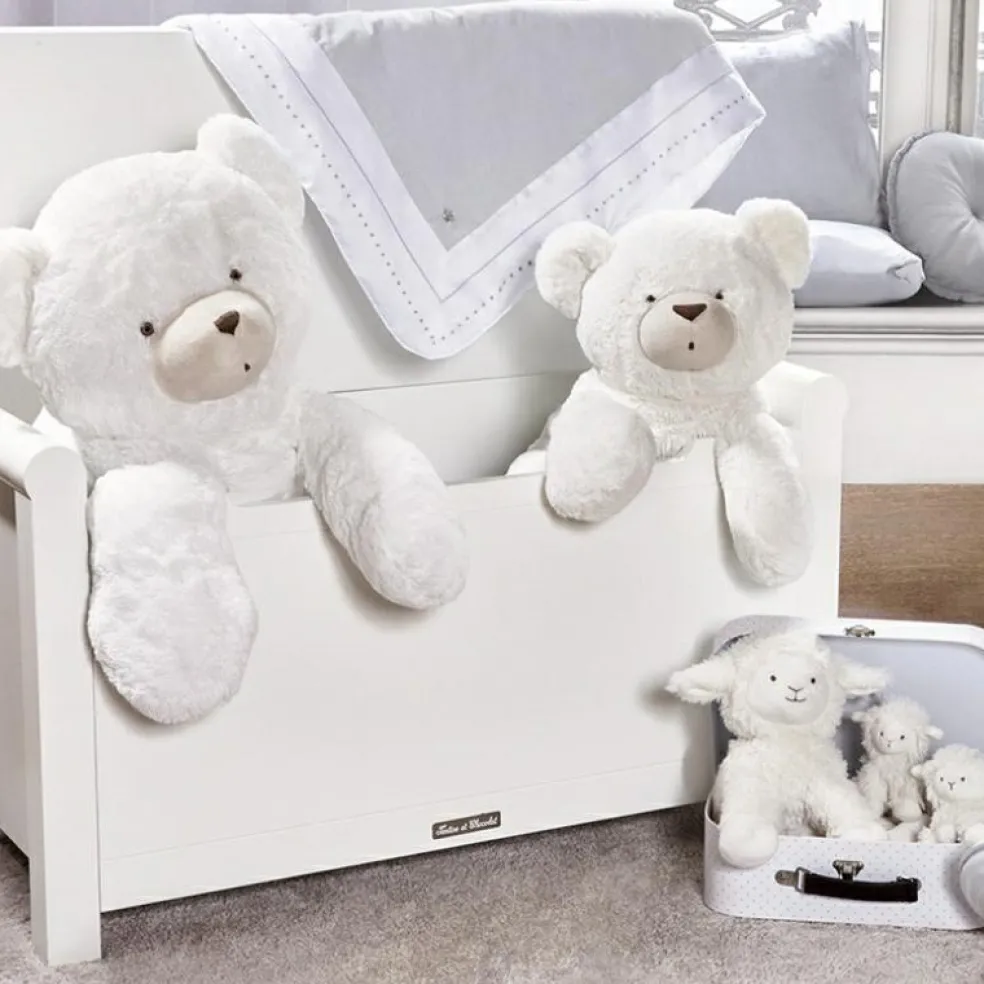 Doudou plat mouton écru (25 x 25 cm)