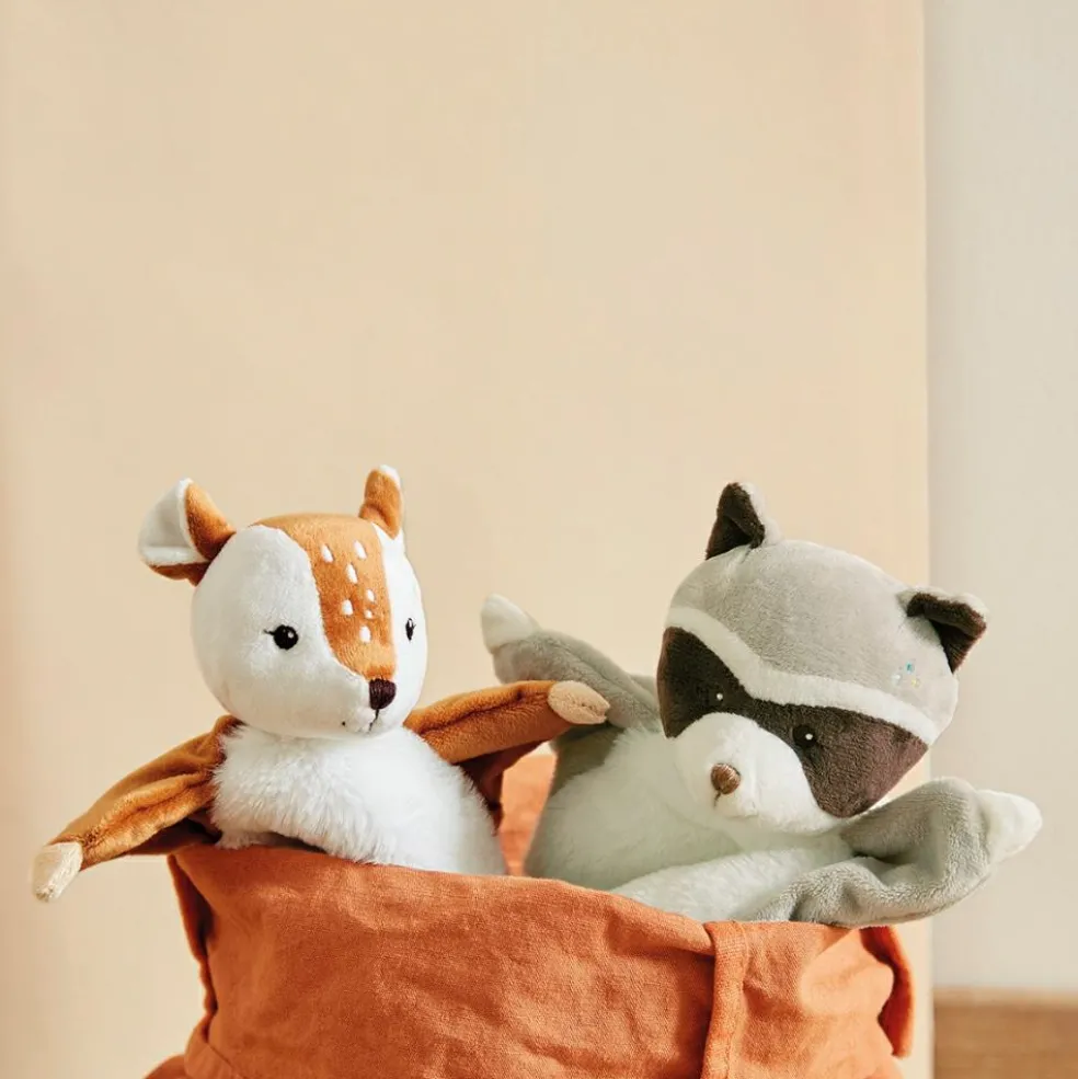 Doudou plat Nathan le faon