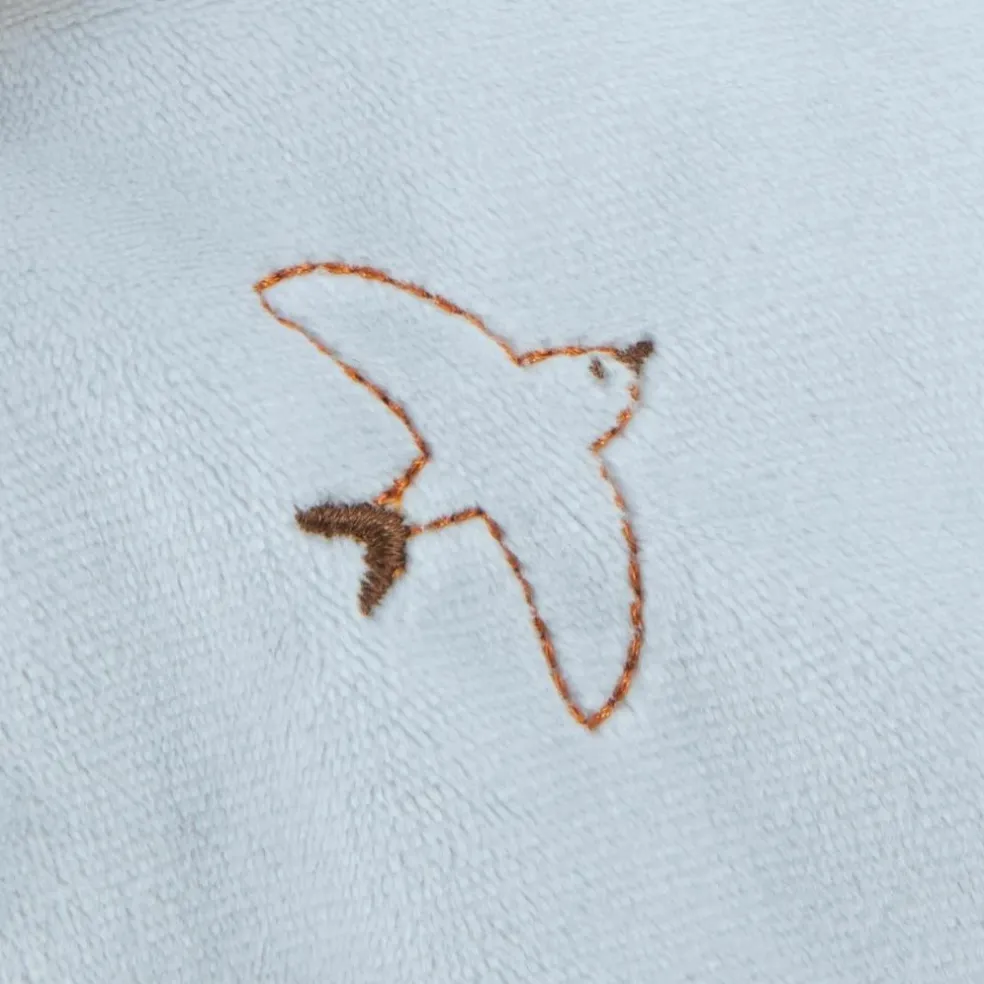 Doudou plat Ours bleu