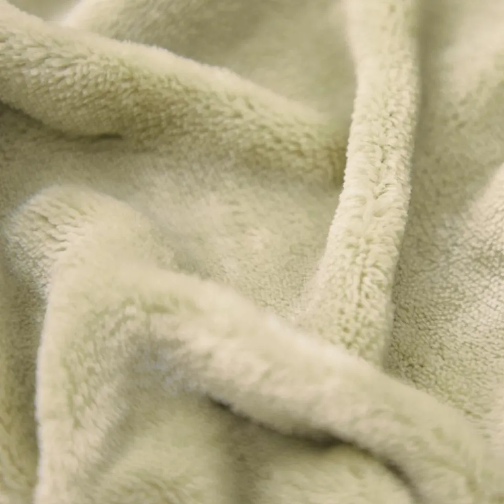 Doudou plat Ours vert