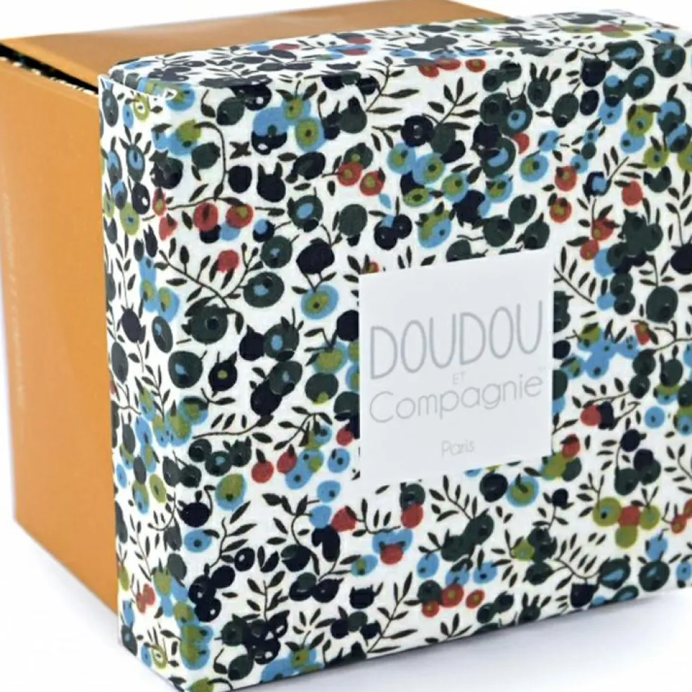 Doudou plat pantin Lion Boh'aime (12 cm)