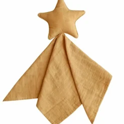 Doudou plat étoile Fall yellow