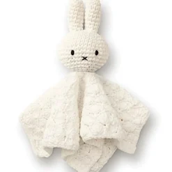 Doudou plat vintage Miffy blanc