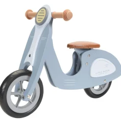 Draisienne scooter en bois blue