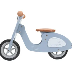 Draisienne scooter en bois blue