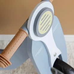 Draisienne scooter en bois blue